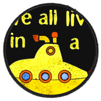 Yellow Submarine, The Yellow Submarine, Yellow, Submarine Round Patch | Artistshot