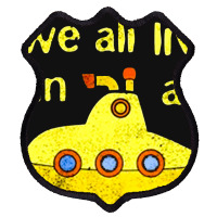 Yellow Submarine, The Yellow Submarine, Yellow, Submarine Shield Patch | Artistshot