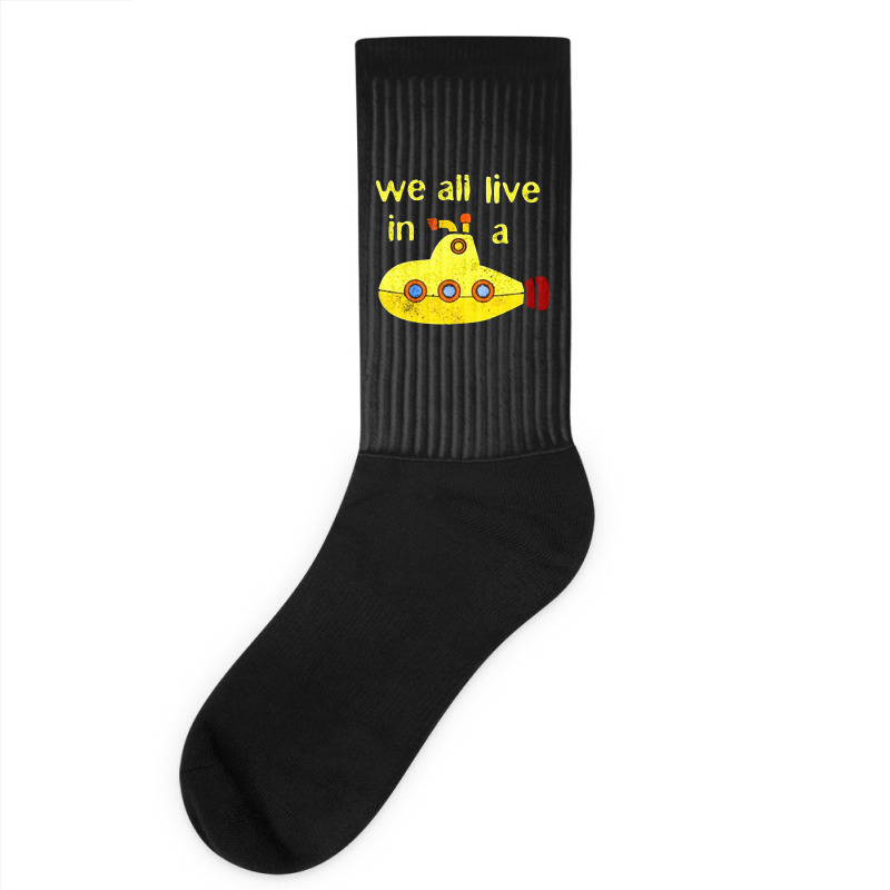 Yellow Submarine, The Yellow Submarine, Yellow, Submarine Socks | Artistshot