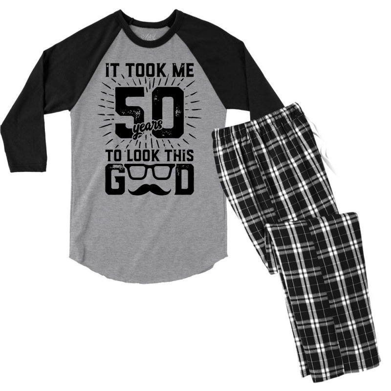 I'm 50 Now Men's 3/4 Sleeve Pajama Set | Artistshot