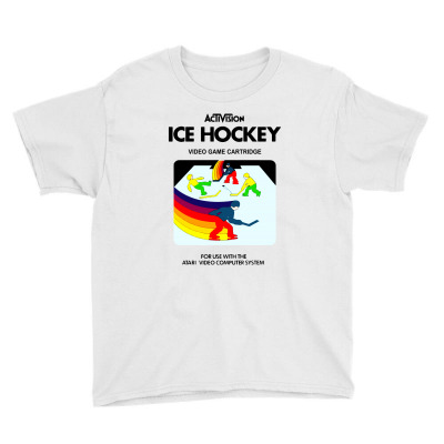 Ice Hockey Youth Tee Designed By Yay Store