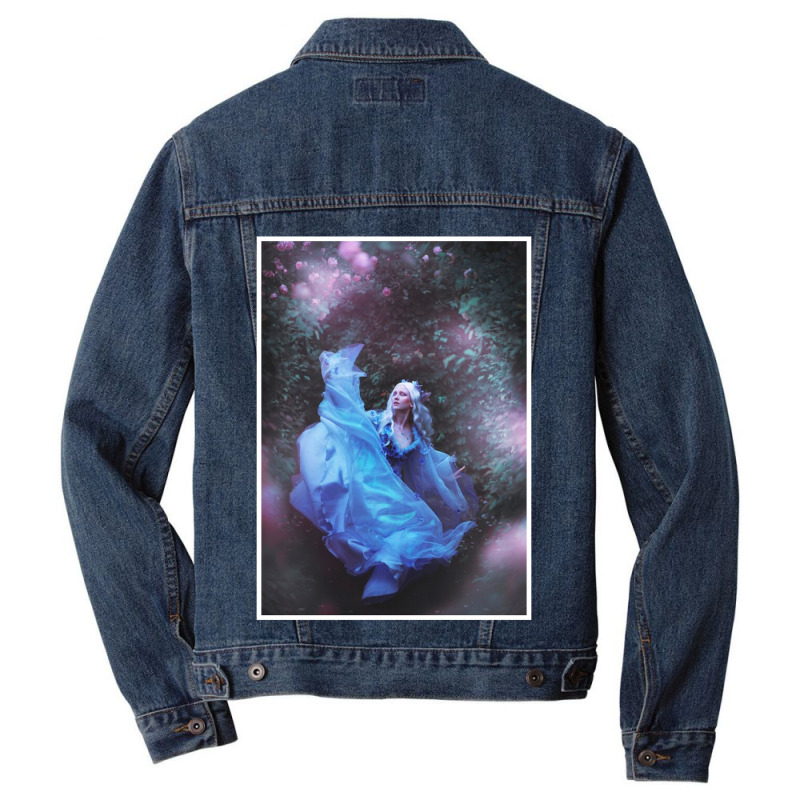 Elven Space Queen Men Denim Jacket | Artistshot