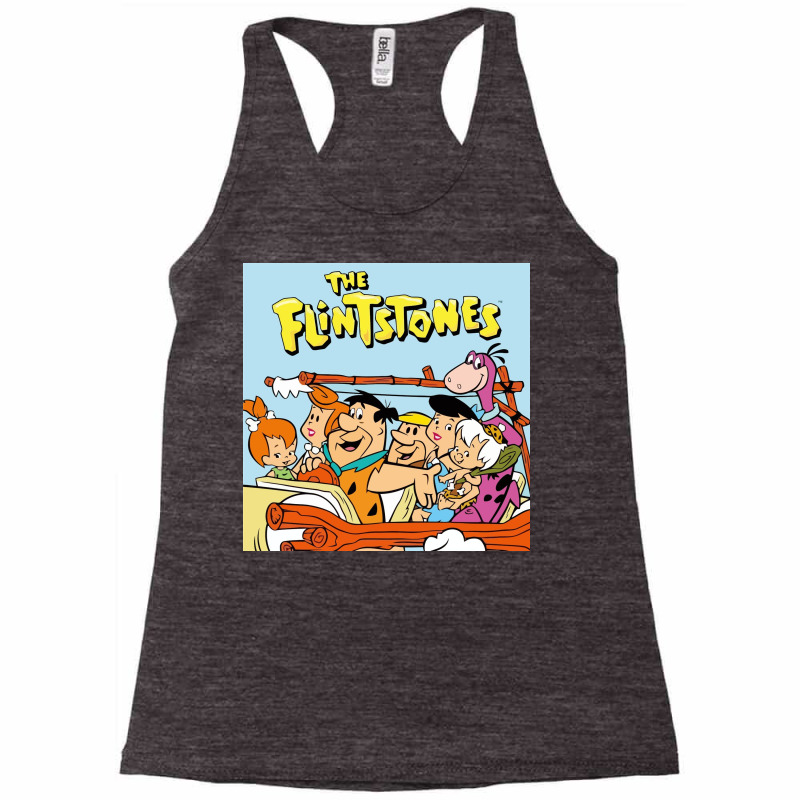 Flinstone Racerback Tank by donni | Artistshot