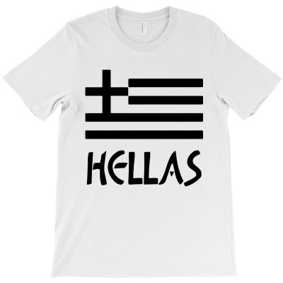 Greece Hellas T-shirt Designed By Yay Store
