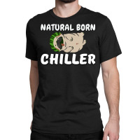 Natural Born Chiller T  Shirt Natural Born Killer... With A Watermelon Classic T-shirt | Artistshot