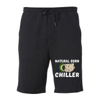 Natural Born Chiller T  Shirt Natural Born Killer... With A Watermelon Fleece Short | Artistshot