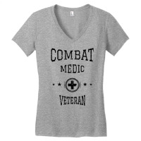 Army Combat Medic Veteran T Shirt Women's V-neck T-shirt | Artistshot