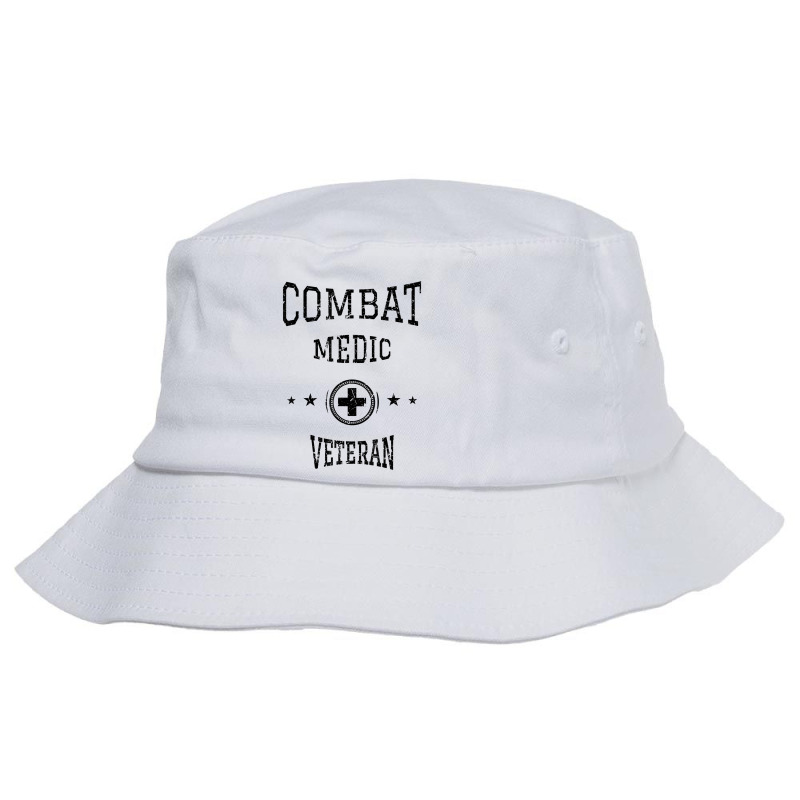 Army Combat Medic Veteran T Shirt Bucket Hat by johnjosephmenk | Artistshot