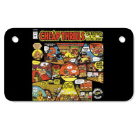 Album Albig Brother & The Holding Company Cheap Thrills Motorcycle License Plate | Artistshot