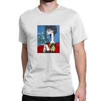 Picasso Jacqueline With Flowers Classic T-shirt | Artistshot