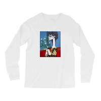 Picasso Jacqueline With Flowers Long Sleeve Shirts | Artistshot