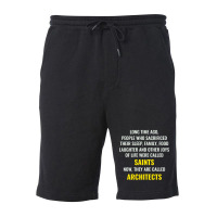 Architect Architecture Student Architectural Funny Fleece Short | Artistshot