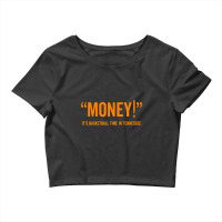 Money! Its Basketball Time In Tennessee Shirt Fan Game Tee Crop Top | Artistshot