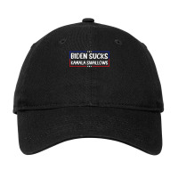 Biden Sucks Kamala Swallows Funny Biden And Kamala T Shirt Adjustable Cap | Artistshot