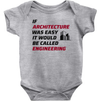 Architect Architecture Student Architectural Funny Baby Bodysuit | Artistshot