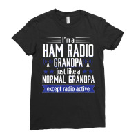 Ham Radio Operator Amateur Radio Funny Grandpa Gift Men T Shirt Ladies Fitted T-shirt | Artistshot