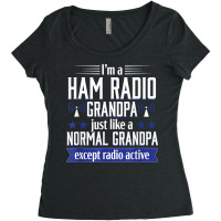 Ham Radio Operator Amateur Radio Funny Grandpa Gift Men T Shirt Women's Triblend Scoop T-shirt | Artistshot