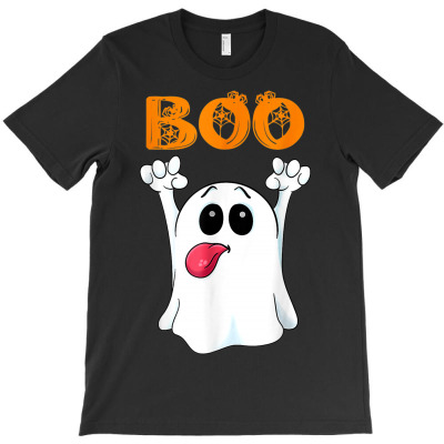 Boo Baby Silly Ghost Halloween T-shirt Designed By Bariteau Hannah