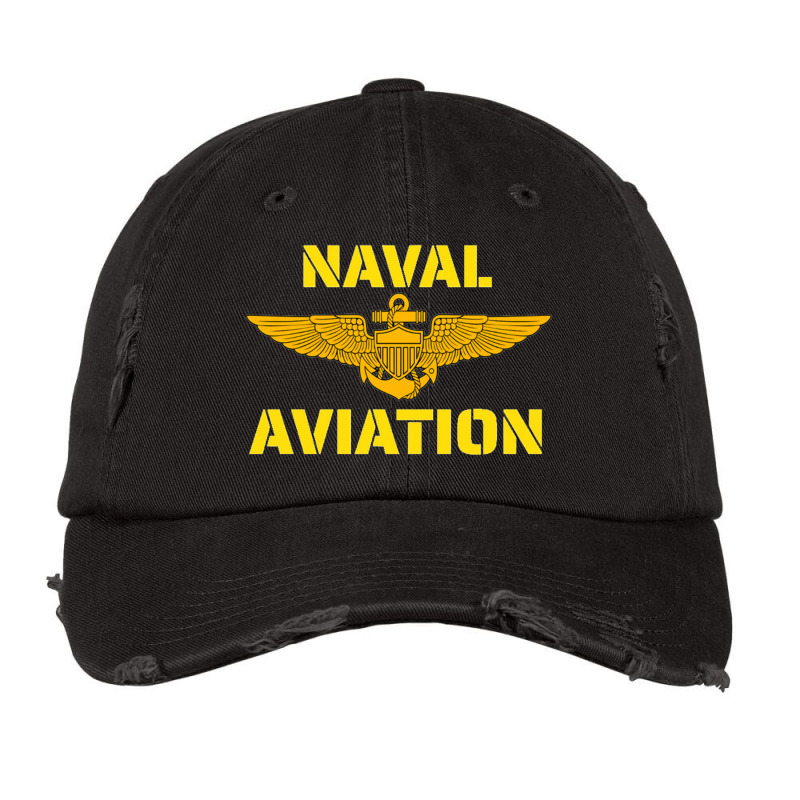 Naval Aviation At Its Best. Perfect For Military Veterans. Pullover Ho Vintage Cap by kurniawanm | Artistshot