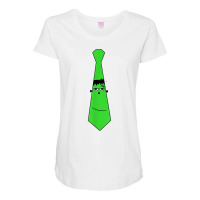 Frankenstein Neck Tie Halloween Associate T Shirt Maternity Scoop Neck T-shirt | Artistshot