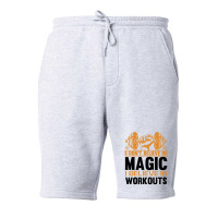 Workout Design Fleece Short | Artistshot