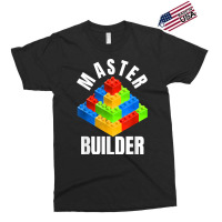 Master Builder Building Blocks Brick Builders Toys Gift T Shirt Exclusive T-shirt | Artistshot