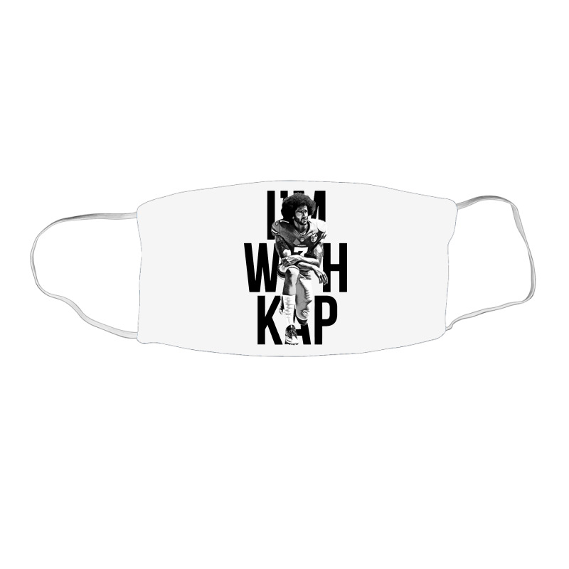 Im With Kap   Black Face Mask Rectangle | Artistshot