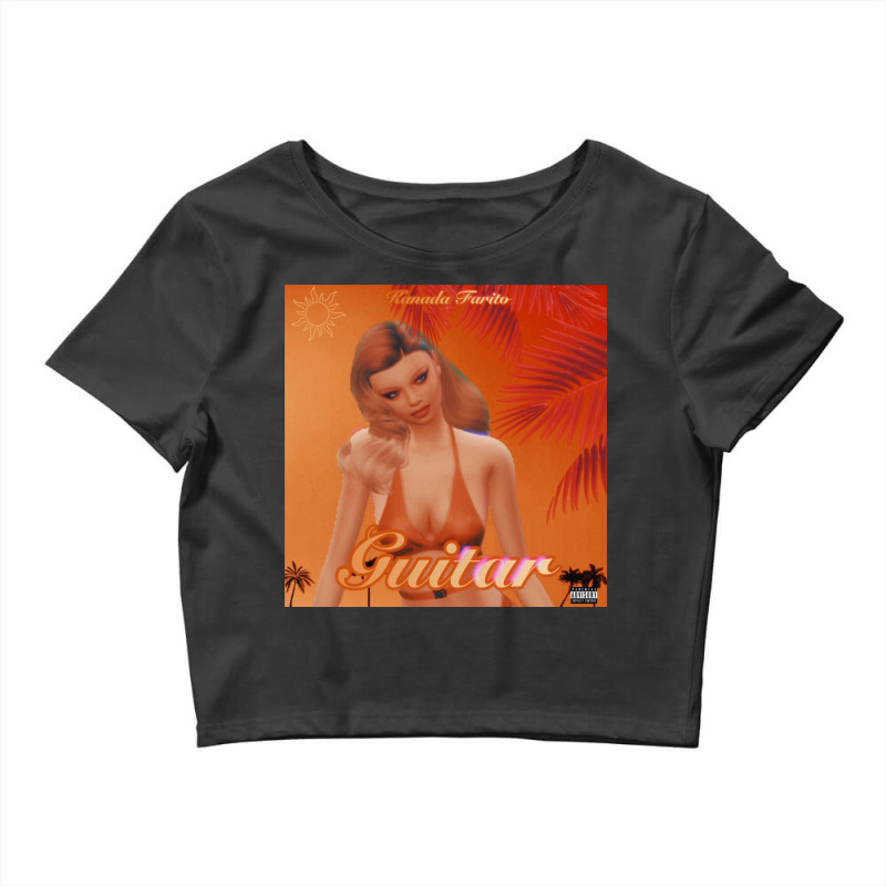 Kanada Farito Guitar Crop Top by shafermichelle | Artistshot