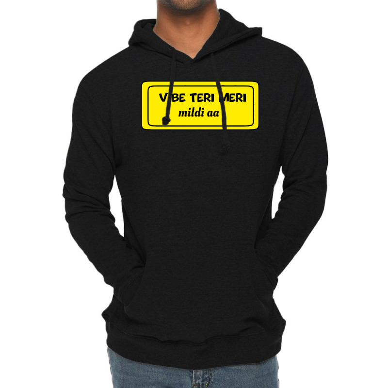 Vibe Teri Meri Mildi Aa Lightweight Hoodie by devy | Artistshot