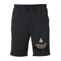 Sailing Ship Fleece Short | Artistshot