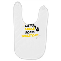 Baritone Music Instrument Makers Baby Bibs | Artistshot