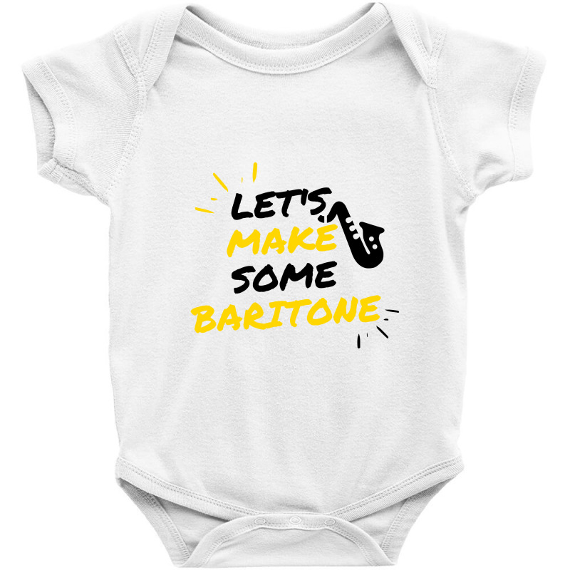 Baritone Music Instrument Makers Baby Bodysuit by Favorite | Artistshot