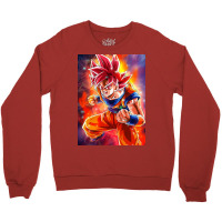 Goku Anime Crewneck Sweatshirt | Artistshot