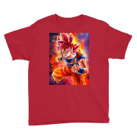 Goku Anime Youth Tee | Artistshot