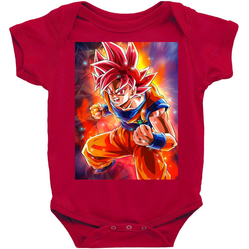 Goku Anime Baby Bodysuit by dianaamccray | Artistshot