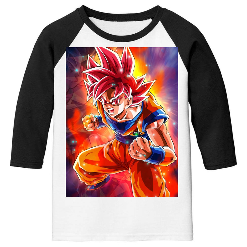 Goku Anime Youth 3/4 Sleeve by dianaamccray | Artistshot