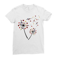 Dandelion Wine Glass Love Wine Drinking Gift Wine Lover T Shirt Ladies Fitted T-shirt | Artistshot