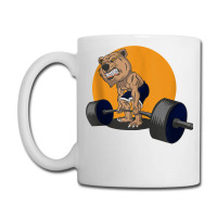 Grizzly Bear Lifting Heavy Weights Tank Top Coffee Mug | Artistshot