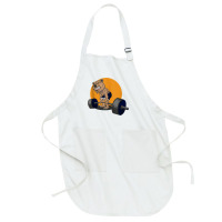 Grizzly Bear Lifting Heavy Weights Tank Top Full-length Apron | Artistshot