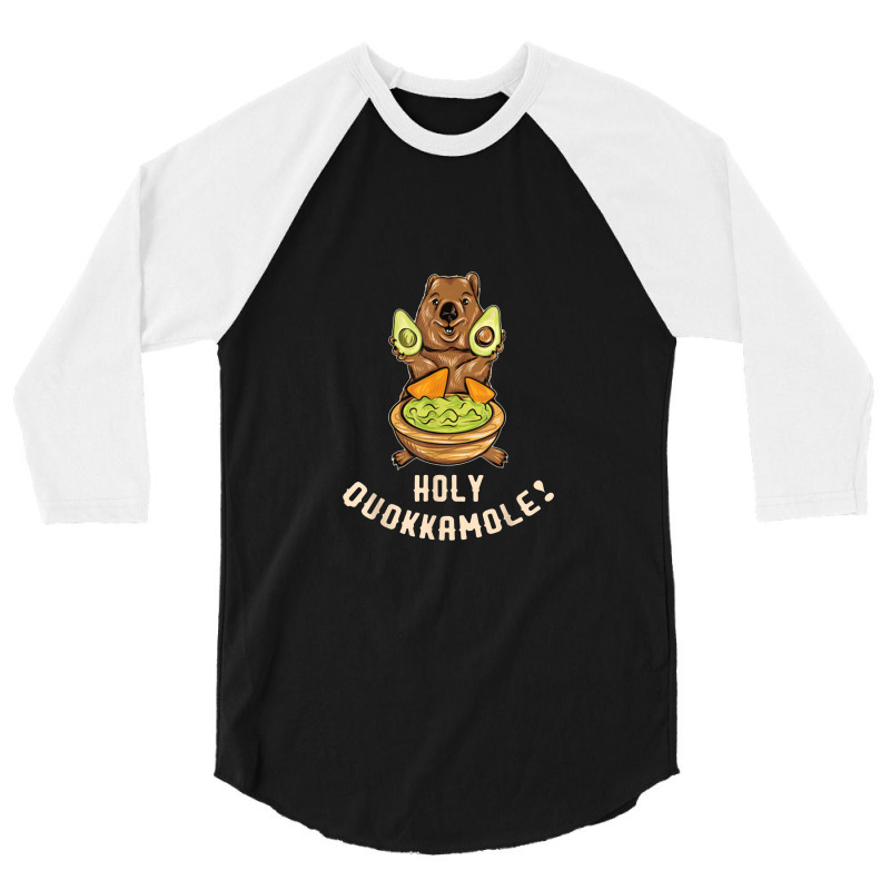 Holy Quokkamole 3/4 Sleeve Shirt | Artistshot