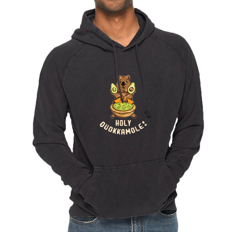 Holy Quokkamole Vintage Hoodie | Artistshot