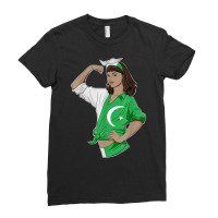 Pakistani Girl Unbreakable Pakistani Heritage Pakistan Flag T Shirt Ladies Fitted T-shirt | Artistshot