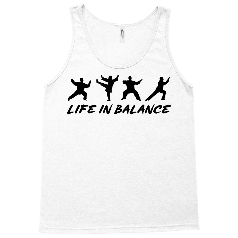 Life In A Balance Tai Chi Martial Arts Qigong Self Defense T Shirt Tank Top by vazwttopperve | Artistshot