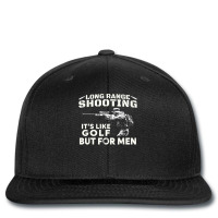 Long Range Shooting It's Like Golf But For Men T Shirt Printed Hat | Artistshot