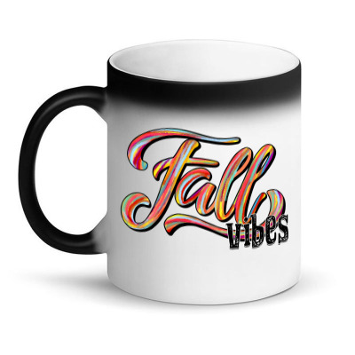 Fall Vibes Magic Mug Designed By Badaudesign