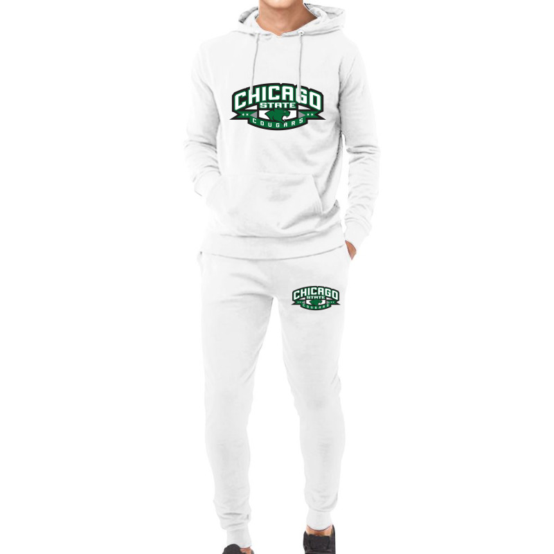 Chicago State Cougars Hoodie & Jogger Set | Artistshot