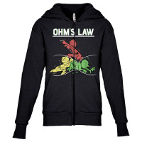 Ohms Law Funny Shirt.electrical Electronics Engineer Funny T T Shirt Youth Zipper Hoodie | Artistshot