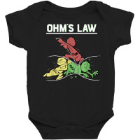 Ohms Law Funny Shirt.electrical Electronics Engineer Funny T T Shirt Baby Bodysuit | Artistshot