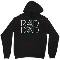 Mens Rad Dad Standard T Shirt Lightning Bolt Strike 80's Retro Unisex Hoodie | Artistshot