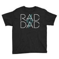 Mens Rad Dad Standard T Shirt Lightning Bolt Strike 80's Retro Youth Tee | Artistshot